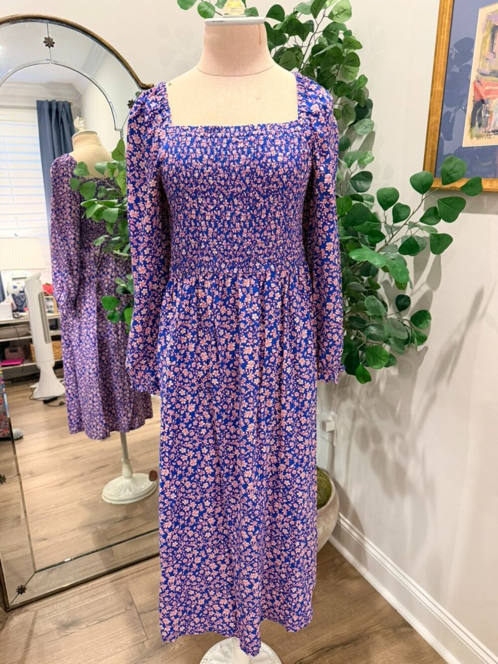 J.Crew Factory Floral Dress size M